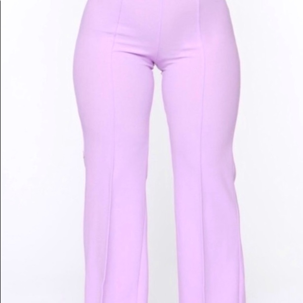 Fashion Nova Victoria High Waisted Dress Pants